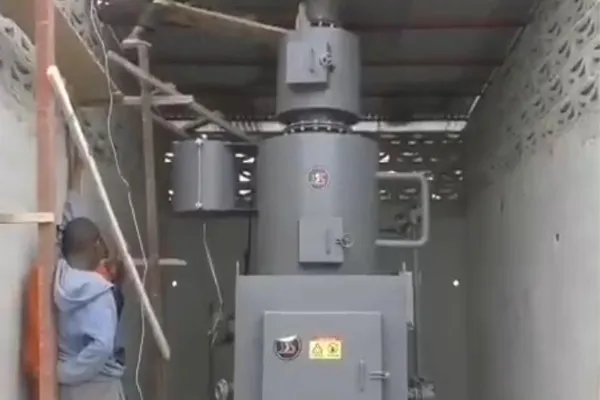 XJY‑100 Medical Waste Incinerator Project in Congo