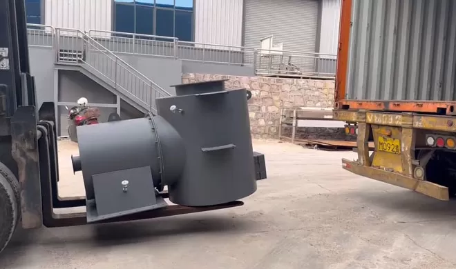 Loading Container for Incinerator 10