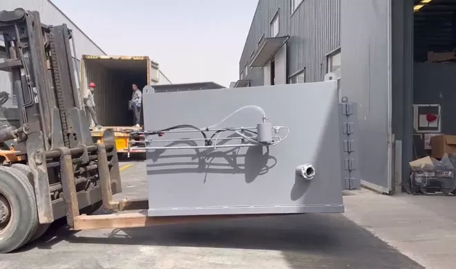 Loading Container for Incinerator 11