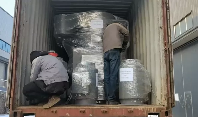 Loading Container for Incinerator 7