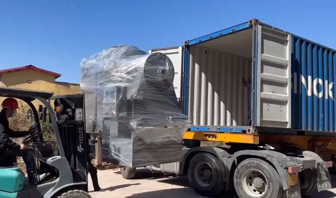 Loading Container for Incinerator 8